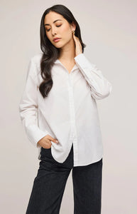 The Valencia Button Down Shirt in White