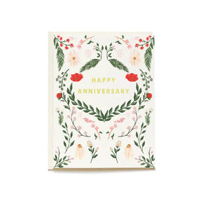 Wild Meadow Anniversary Greeting Card