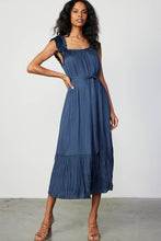 The Yumi Dress in Slate Navy