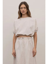 Adjustable Crop Top in Cream