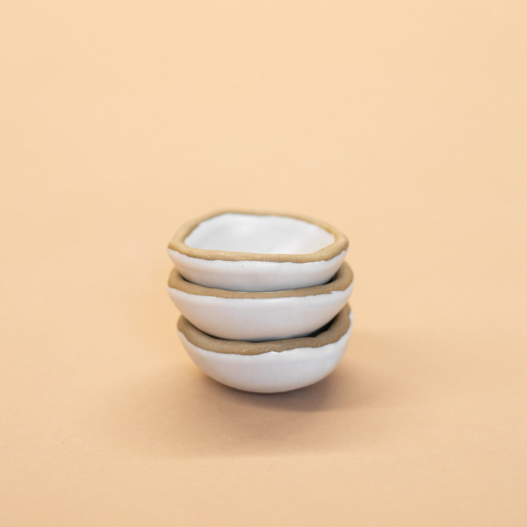 Ceramic Catch-All Dish || Eggshell || Jars of Dust