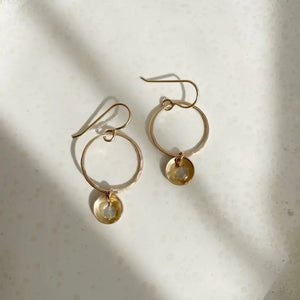 Cove Droplet Earrings || 14k Gold Fill