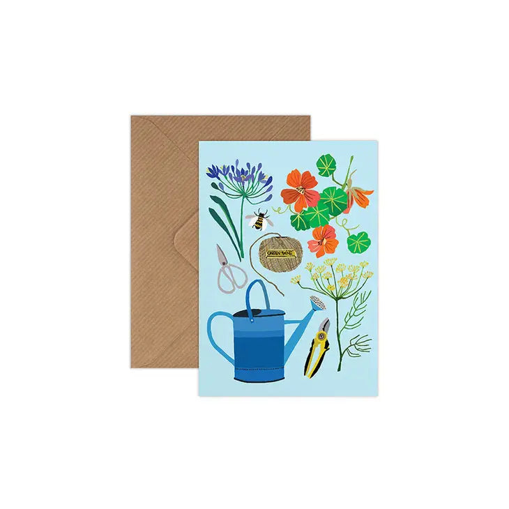Garden Afternoon Greetings Card