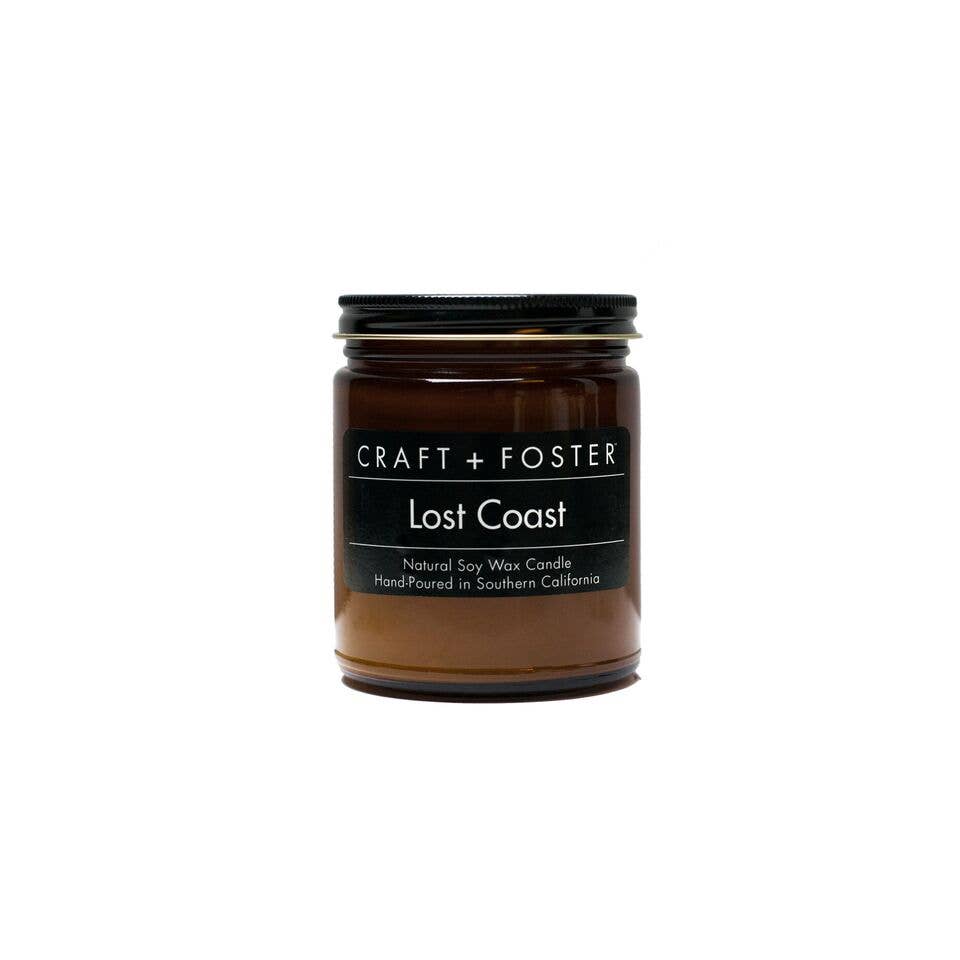Lost Coast 8oz Soy Candle || Craft + Foster
