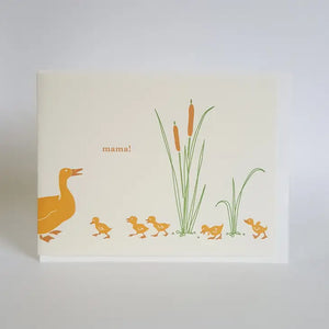 Mama Duckling || Greeting Card