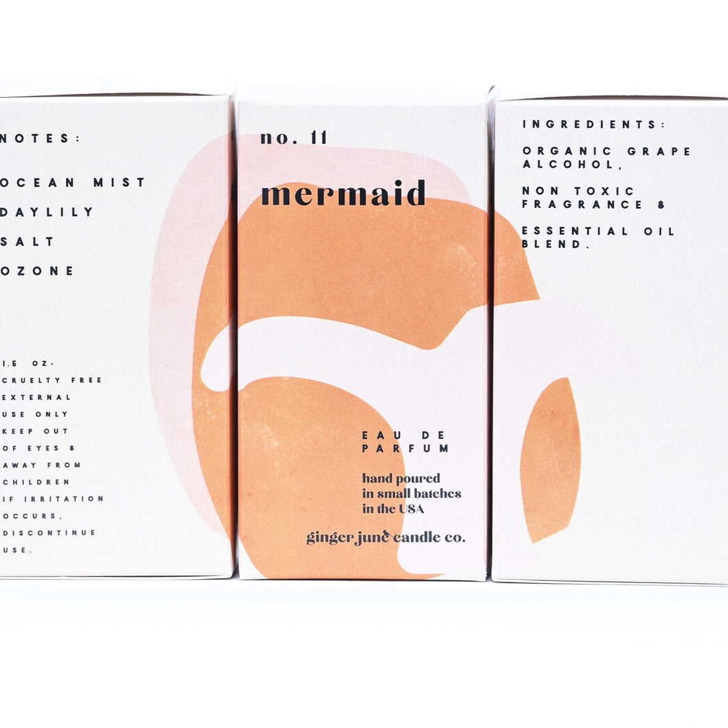 Organic alcohol eau de parfum • Mermaid
