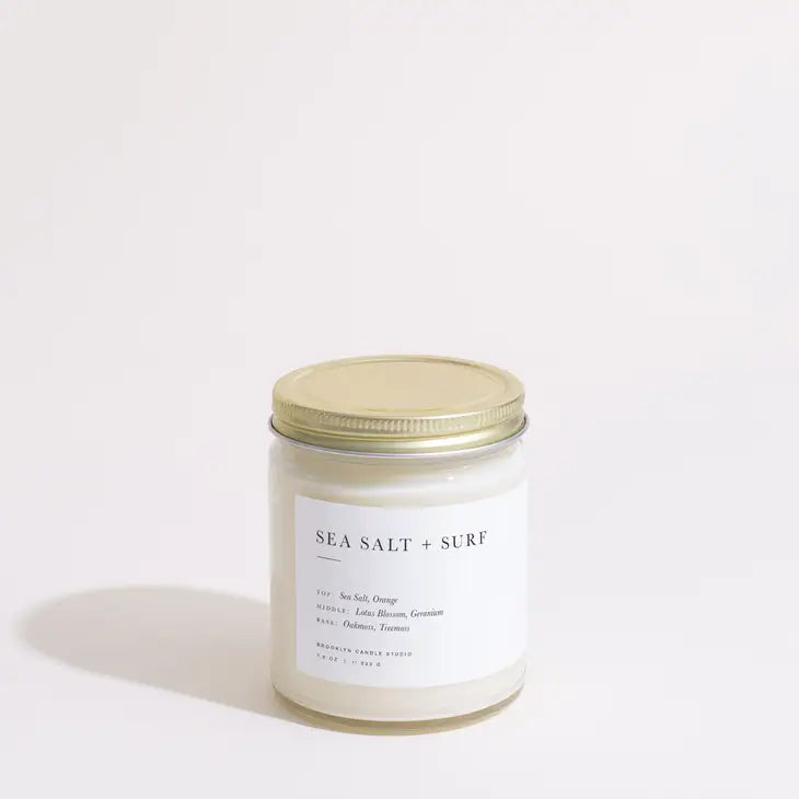 Sea Salt + Surf Minimalist Candle (Limited Edition)