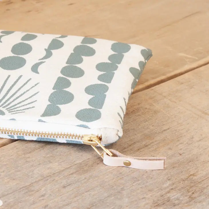 Slate Sun + Moon Clutch