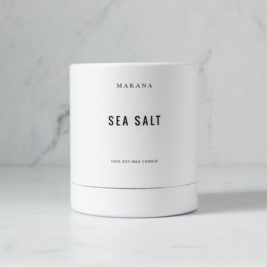 Sea Salt Classic Candle 10 oz || Makana