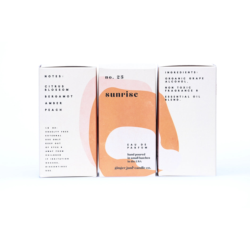 Organic Alcohol Eau De Parfum || Sunrise