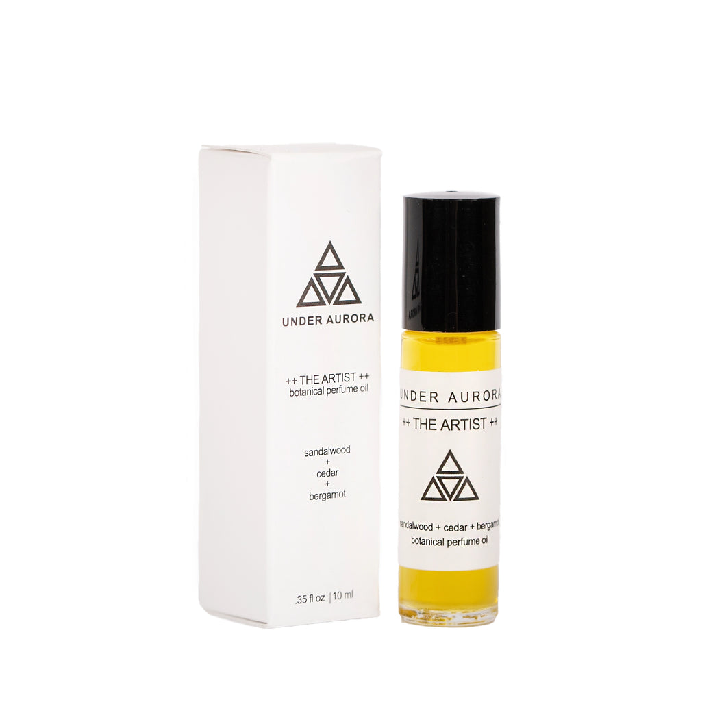 Under Aurora || The Artist || Botanical Perfume oil
